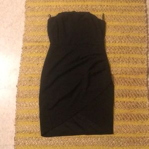 Strapless bodycon dress